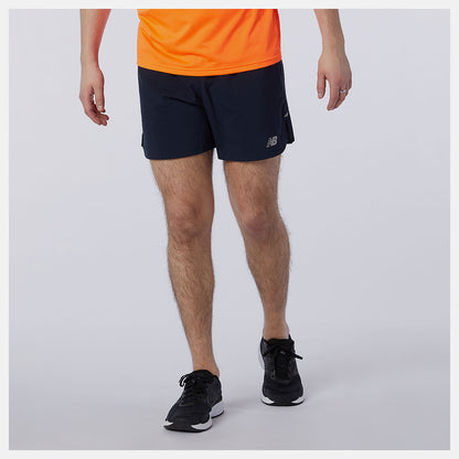 Men New Balance Impact Run 5 Inch Short