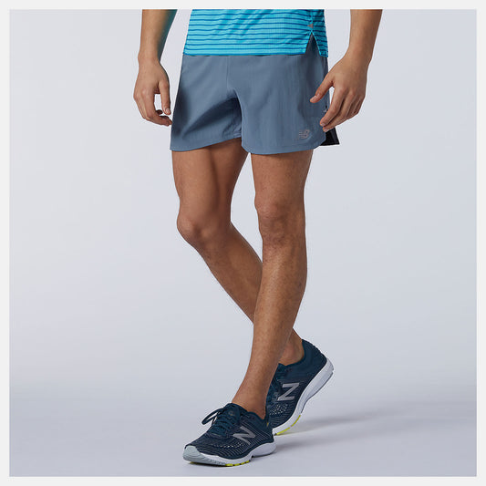 Men New Balance Impact Run 5 Inch Short