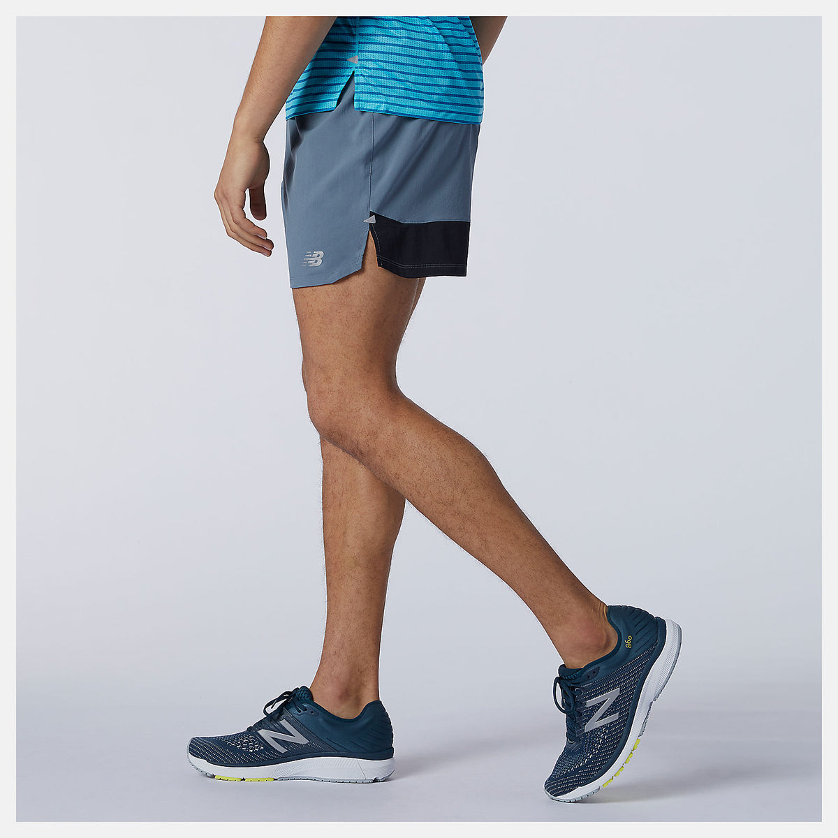 Men New Balance Impact Run 5 Inch Short