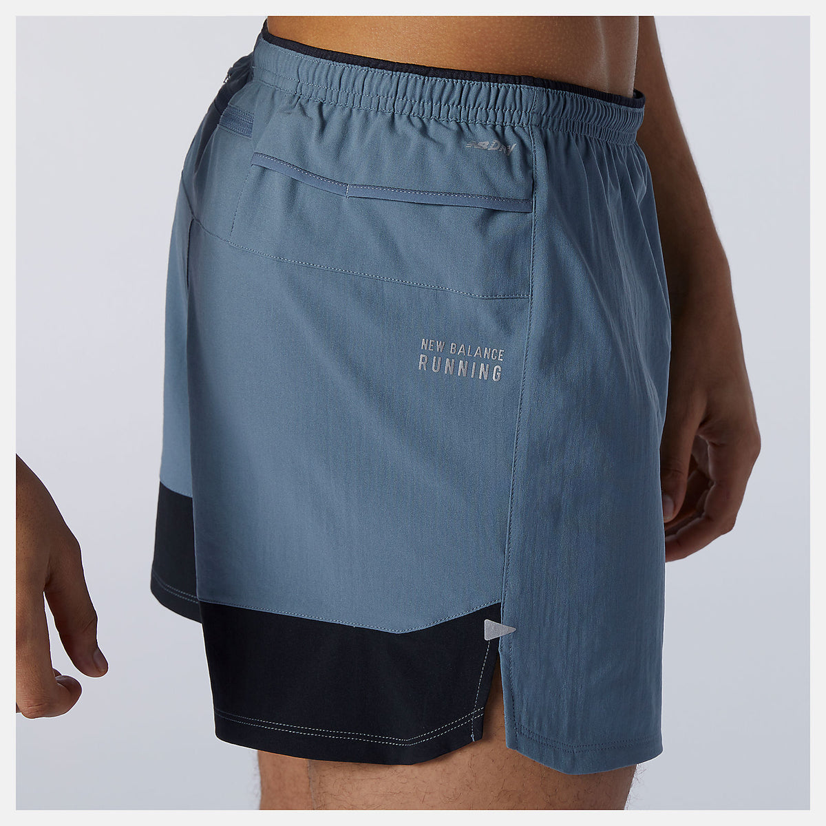 Men New Balance Impact Run 5 Inch Short