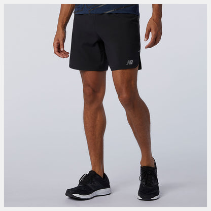 Men New Balance Impact Run 7 Inch Short