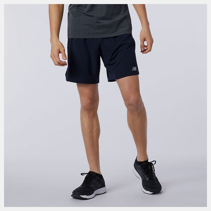 Men New Balance Impact Run 7 Inch Short