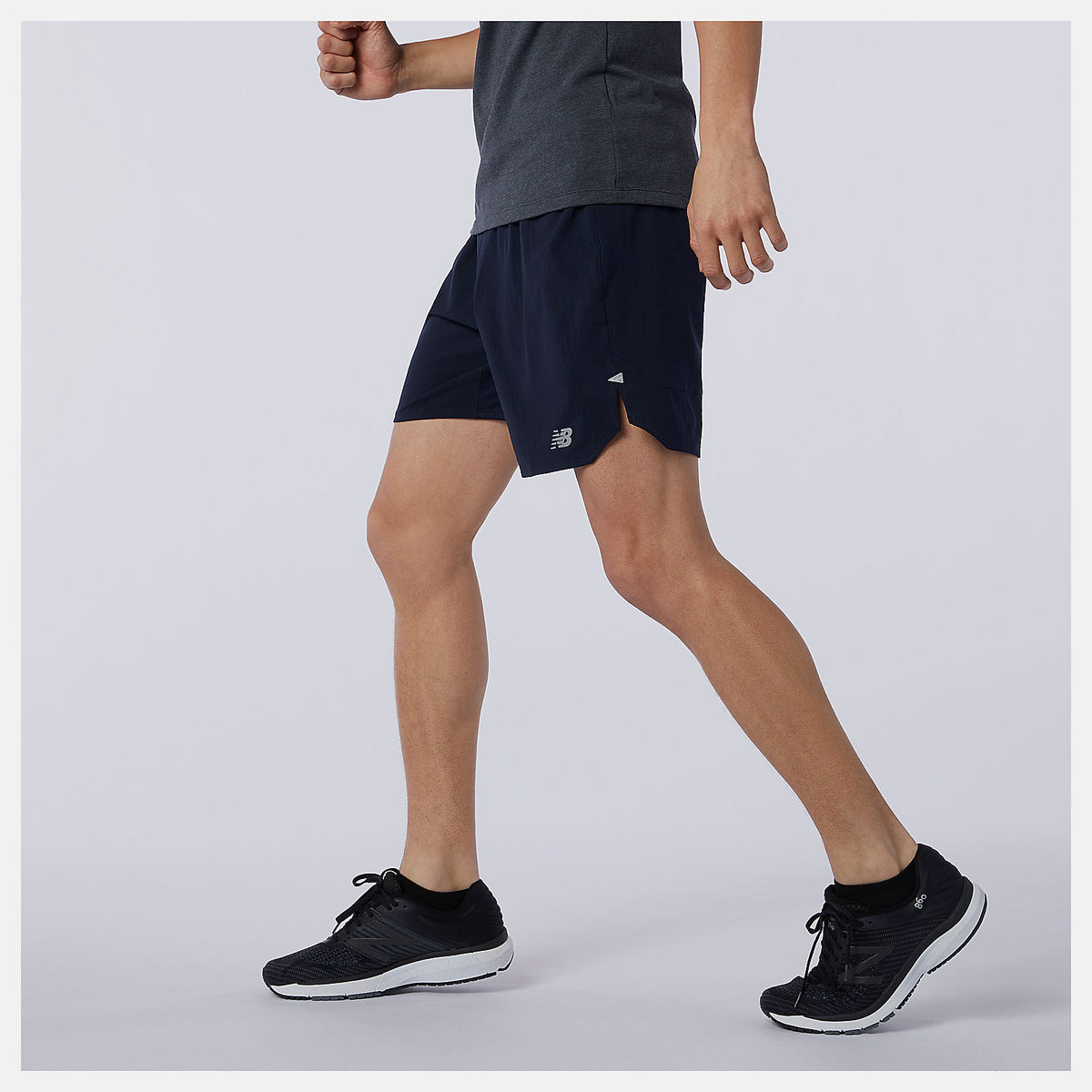 Men New Balance Impact Run 7 Inch Short