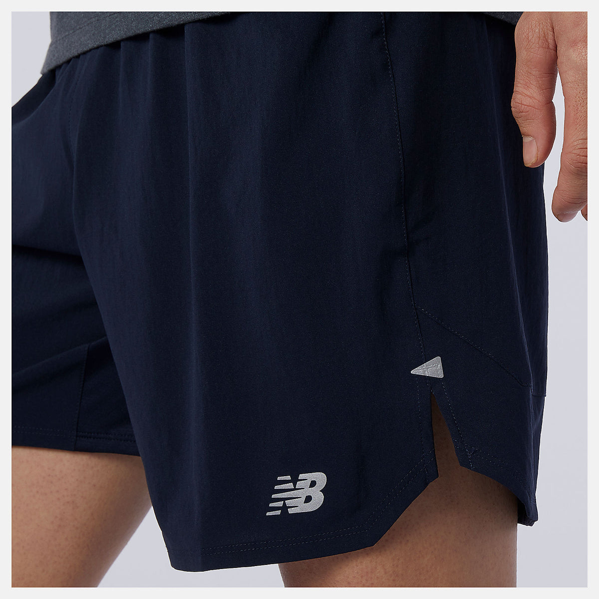 Men New Balance Impact Run 7 Inch Short