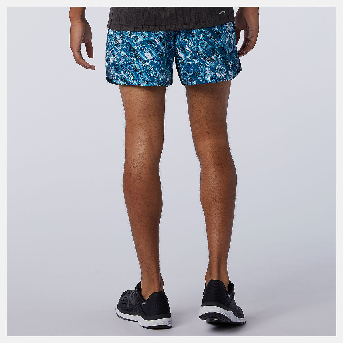 Men New Balance NYC Marathon Printed Impact Run 5 Inch Short