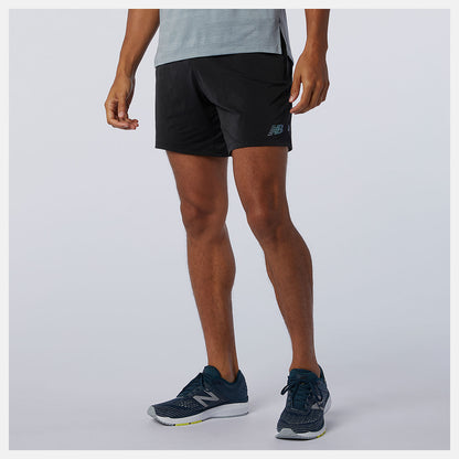 Men New Balance Q Speed Fuel 7 Inch Short