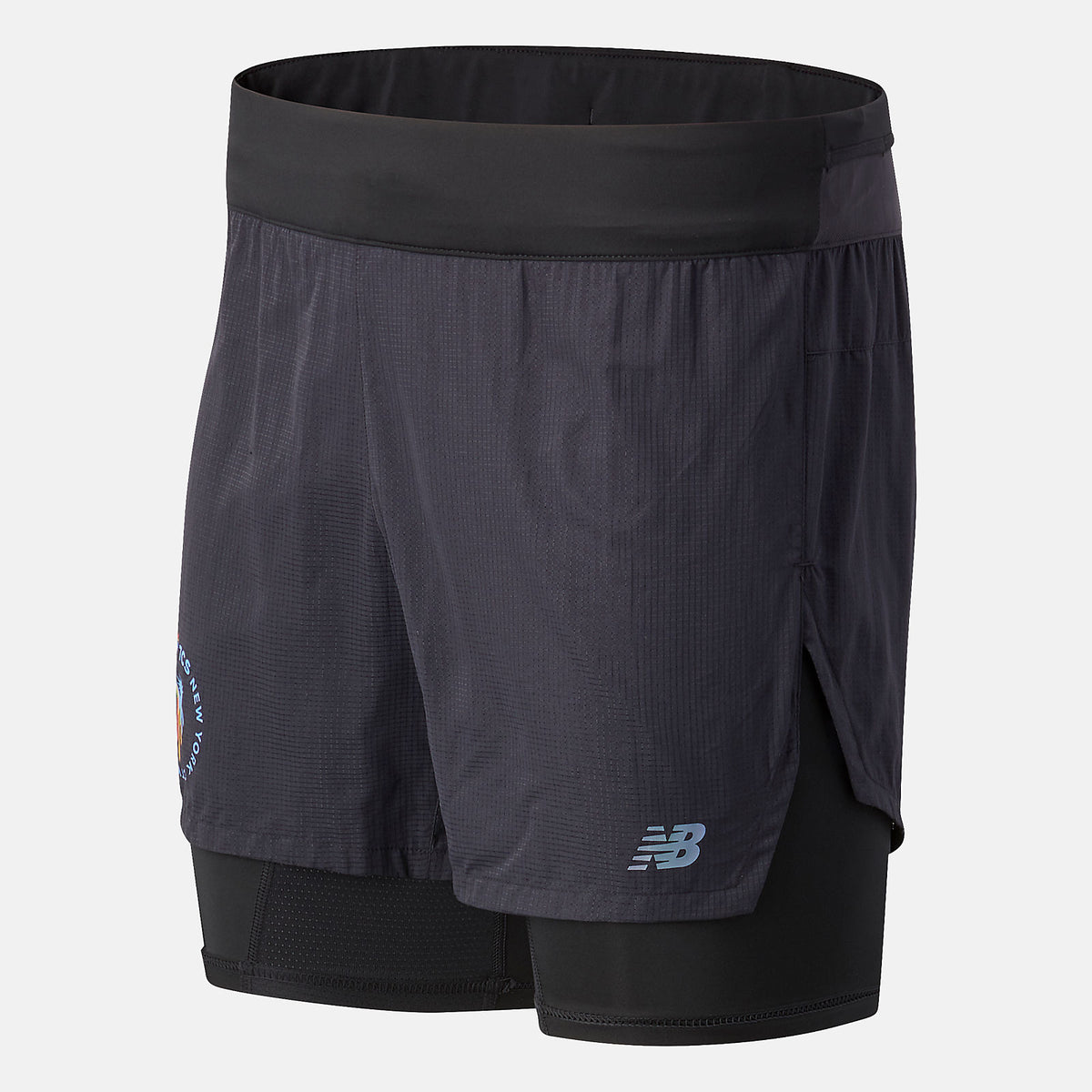 Men New Balance NYC Marathon Q Speed 5 inch 2 In 1 Short