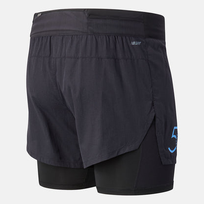 Men New Balance NYC Marathon Q Speed 5 inch 2 In 1 Short
