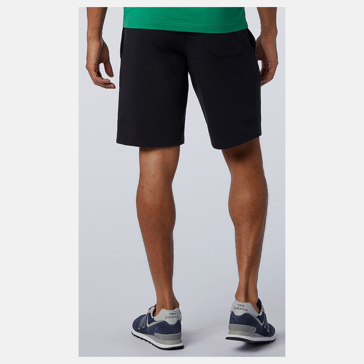 Women/Men New Balance NB Essentials Stacked Logo Short
