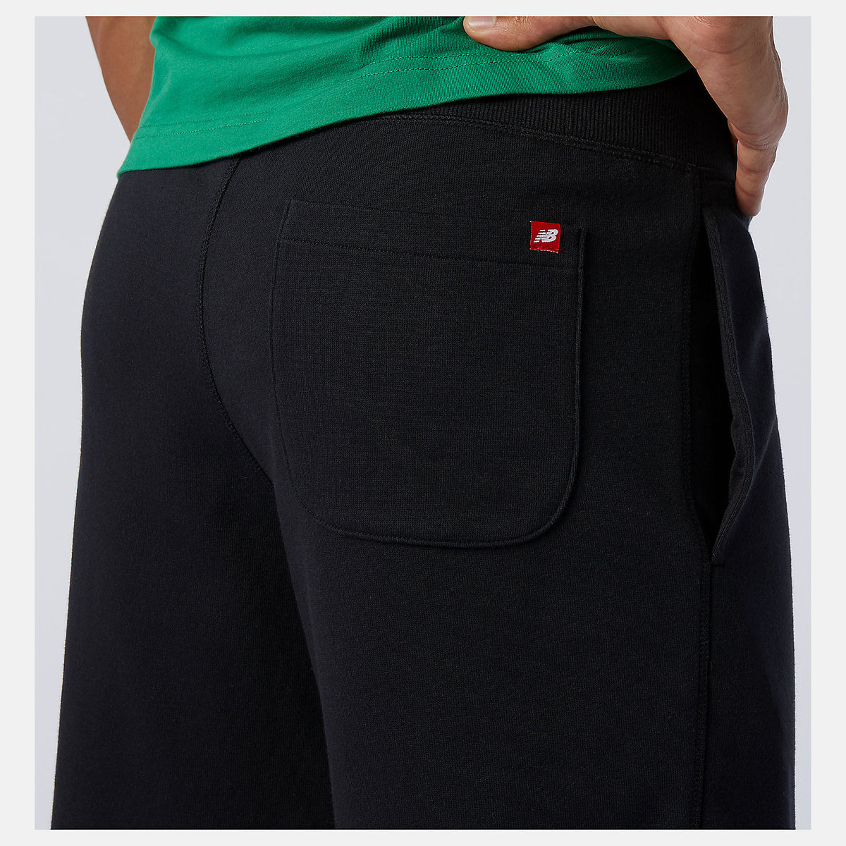 Women/Men New Balance NB Essentials Stacked Logo Short