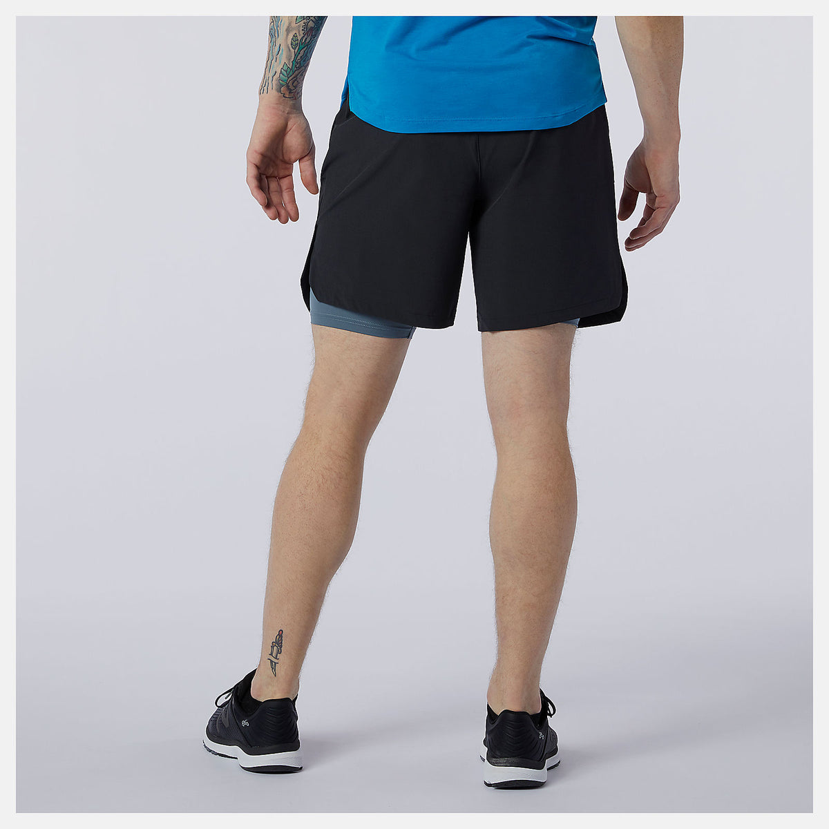 Men New Balance Fortitech 7 inch 2 In 1 Short