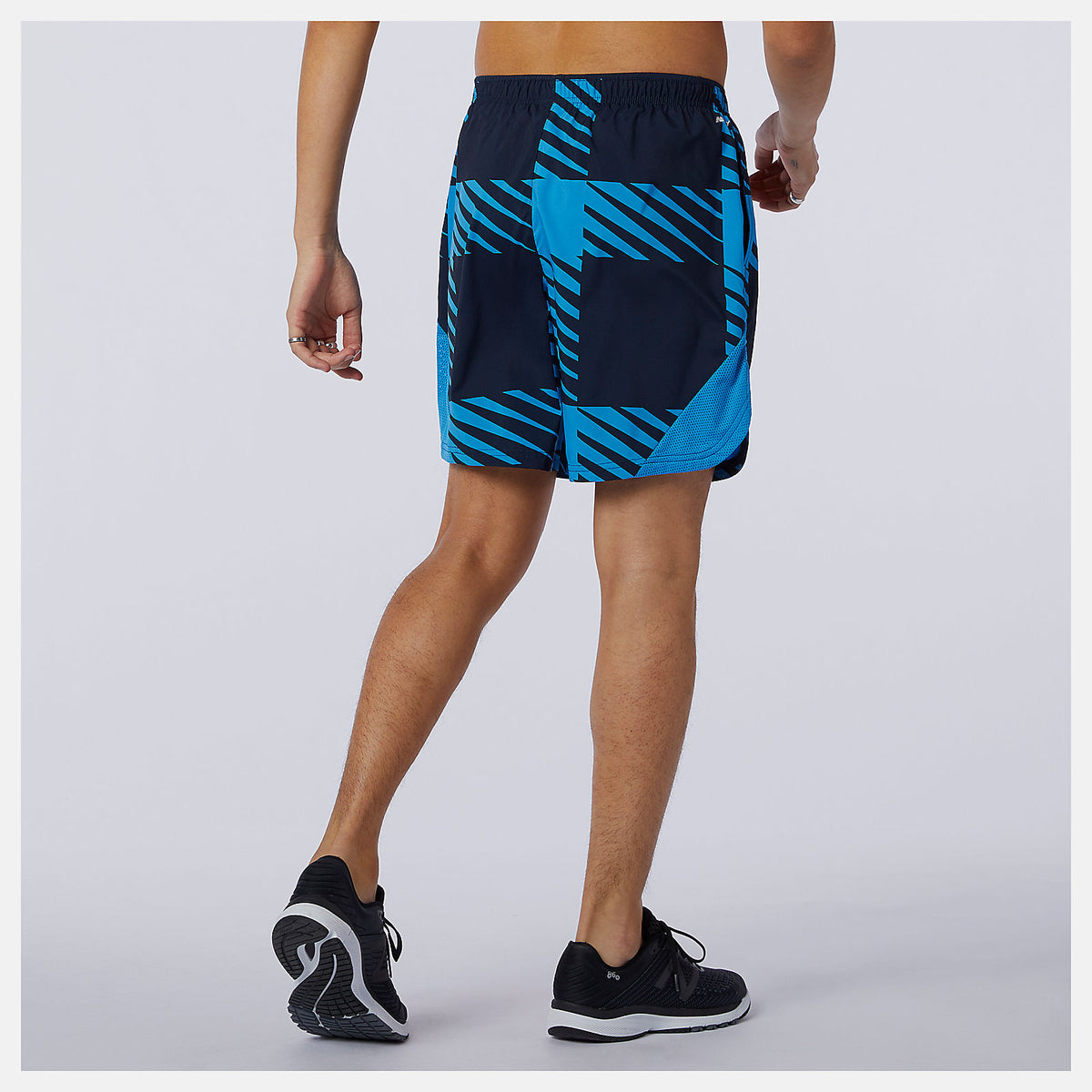 Men New Balance Printed Fast Flight 2 in 1 7 inch Short