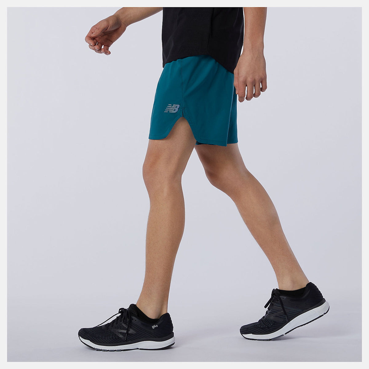 Men New Balance Q Speed Fuel 7 Inch Short