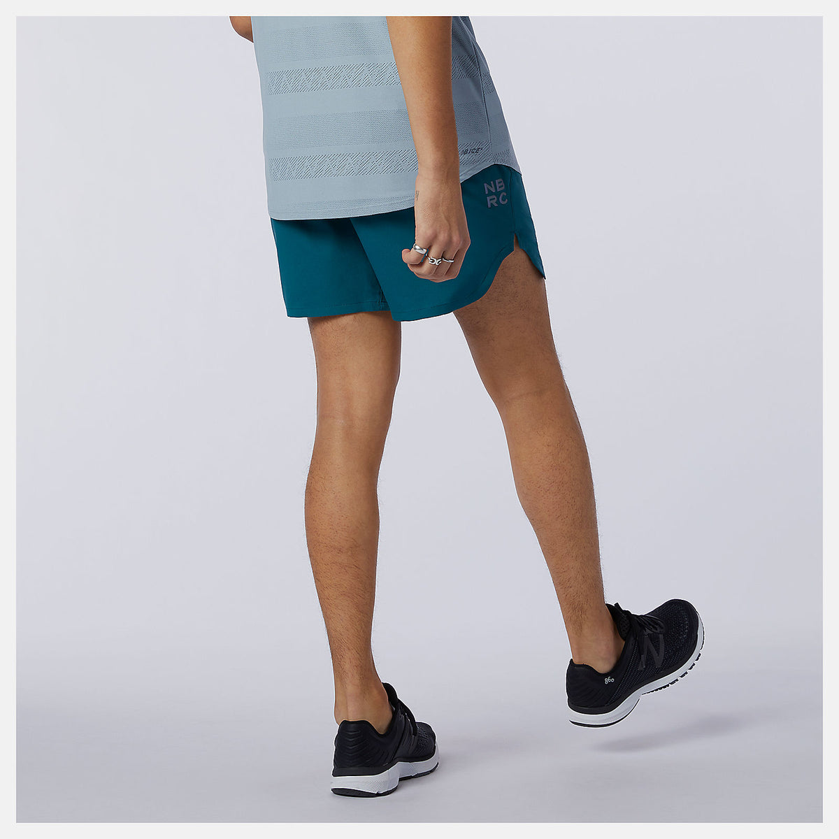 Men New Balance Q Speed Fuel 5 Inch Short