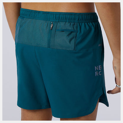 Men New Balance Q Speed Fuel 5 Inch Short