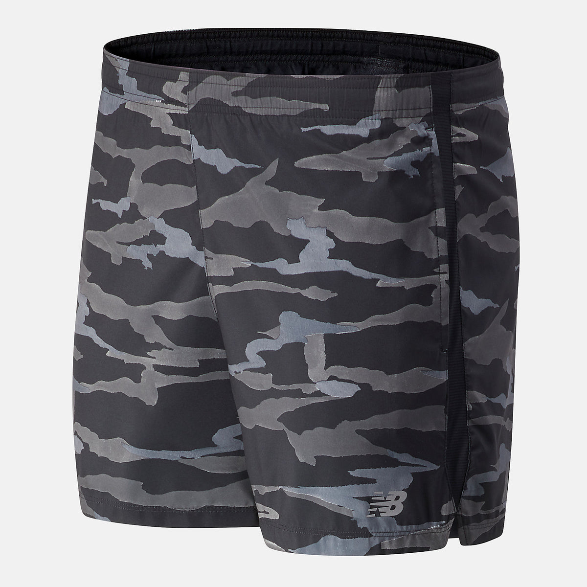 Men New Balance Printed Accelerate 5 In Short