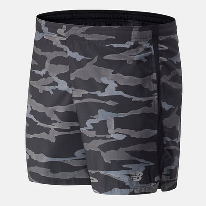Men New Balance Printed Accelerate 5 In Short