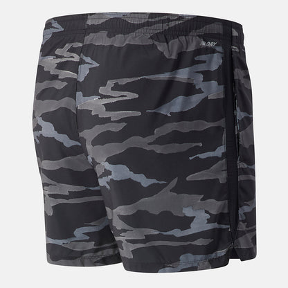 Men New Balance Printed Accelerate 5 In Short