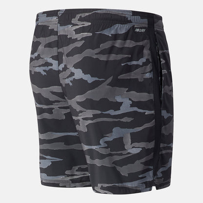 Men New Balance Printed Accelerate 7 In Short
