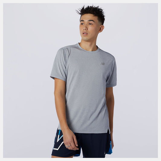 Men New Balance Impact Run Short Sleeve
