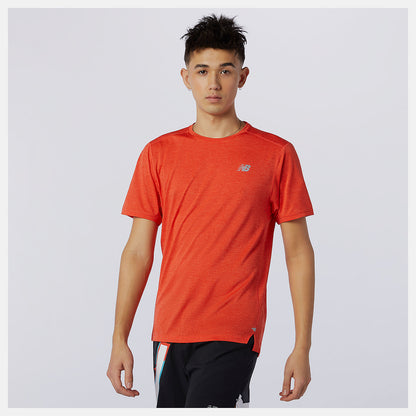 Men New Balance Impact Run Short Sleeve