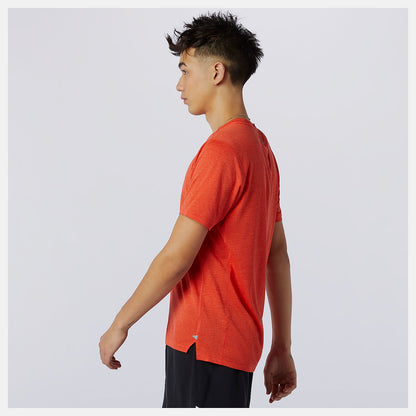 Men New Balance Impact Run Short Sleeve