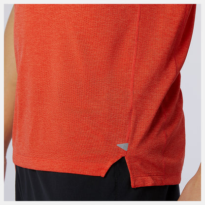 Men New Balance Impact Run Short Sleeve