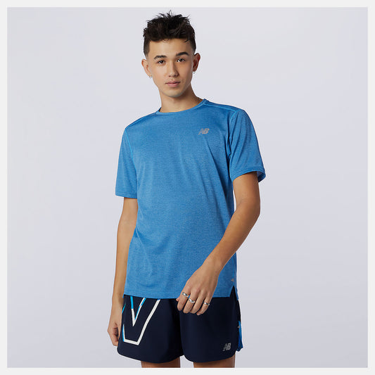 Men New Balance Impact Run Short Sleeve