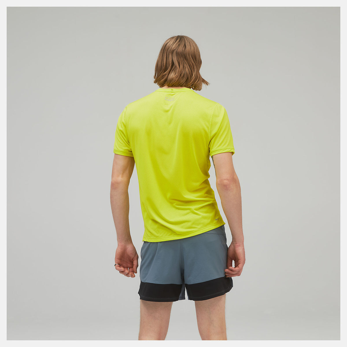 Men New Balance Impact Run Short Sleeve