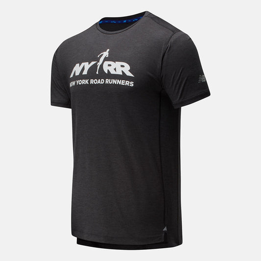 Men New Balance RFL Printed Impact Run Short Sleeve
