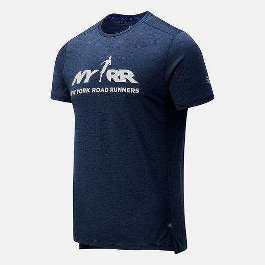 Men New Balance RFL Printed Impact Run Short Sleeve
