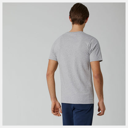 Men New Balance Essentials Stacked Logo Tee