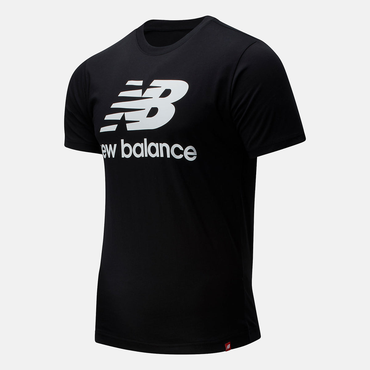 Men New Balance Essentials Stacked Logo Tee