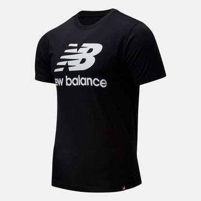 Men New Balance Essentials Stacked Logo Tee