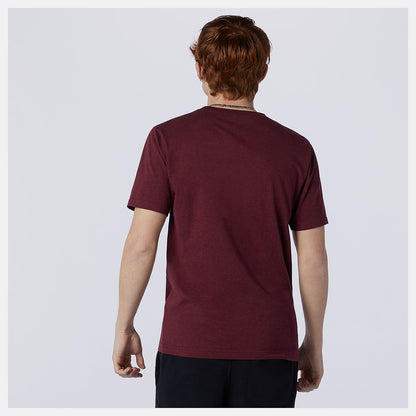 Men New Balance Essentials Stacked Logo Tee