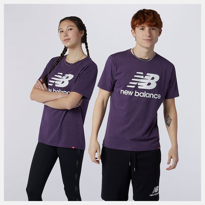 Men New Balance Essentials Stacked Logo Tee