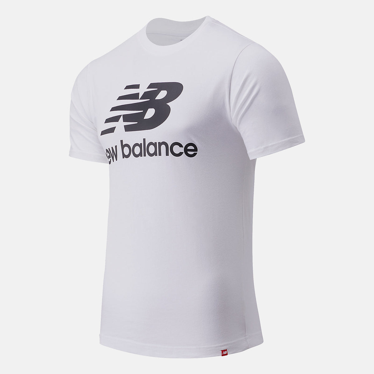 Men New Balance Essentials Stacked Logo Tee
