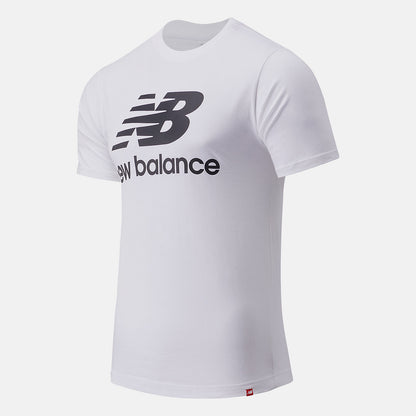 Men New Balance Essentials Stacked Logo Tee