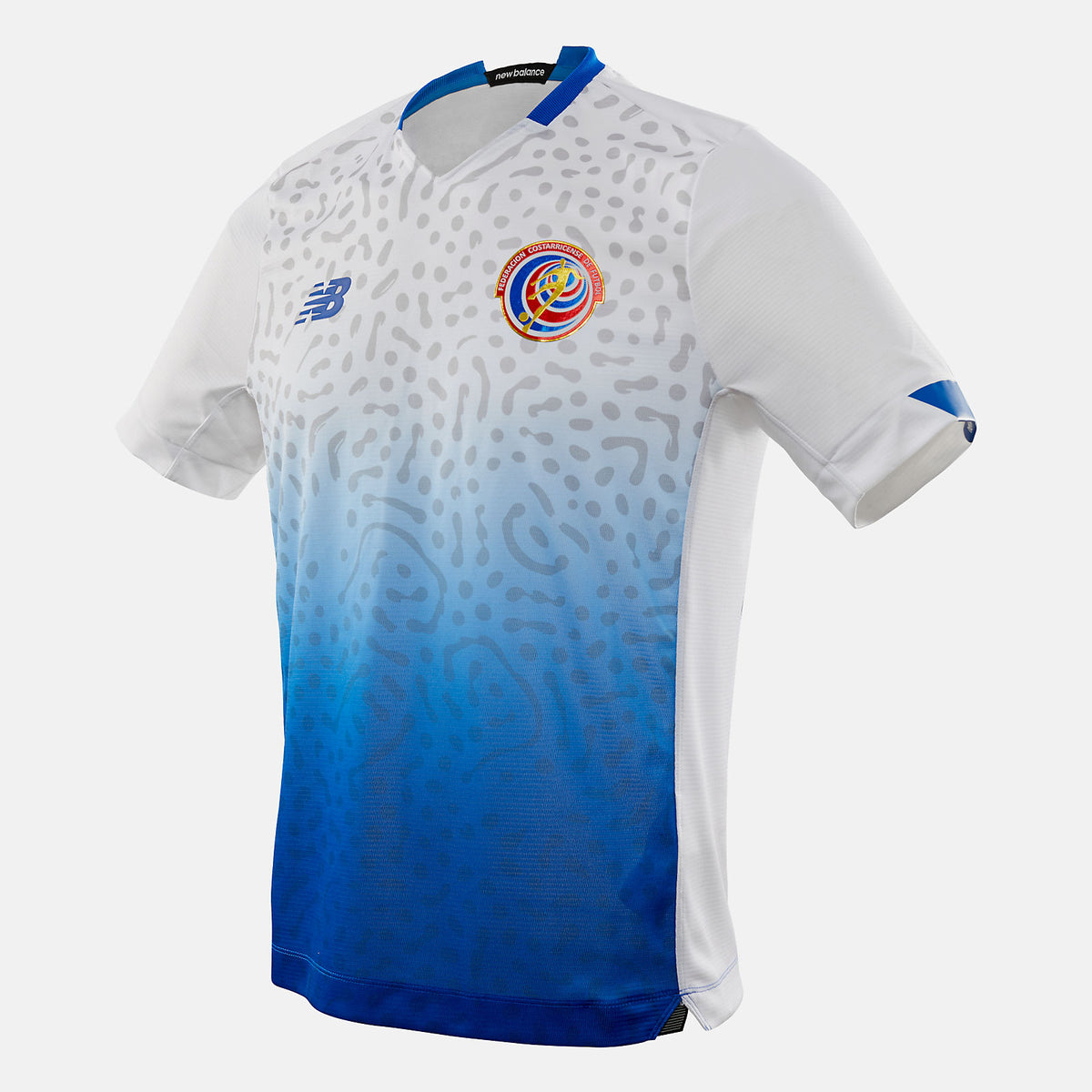 Men New Balance Costa Rica Away Short Sleeve Jersey