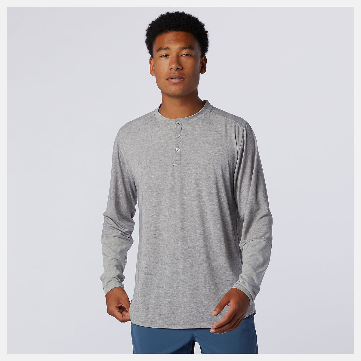 Men New Balance Fortitech Henley