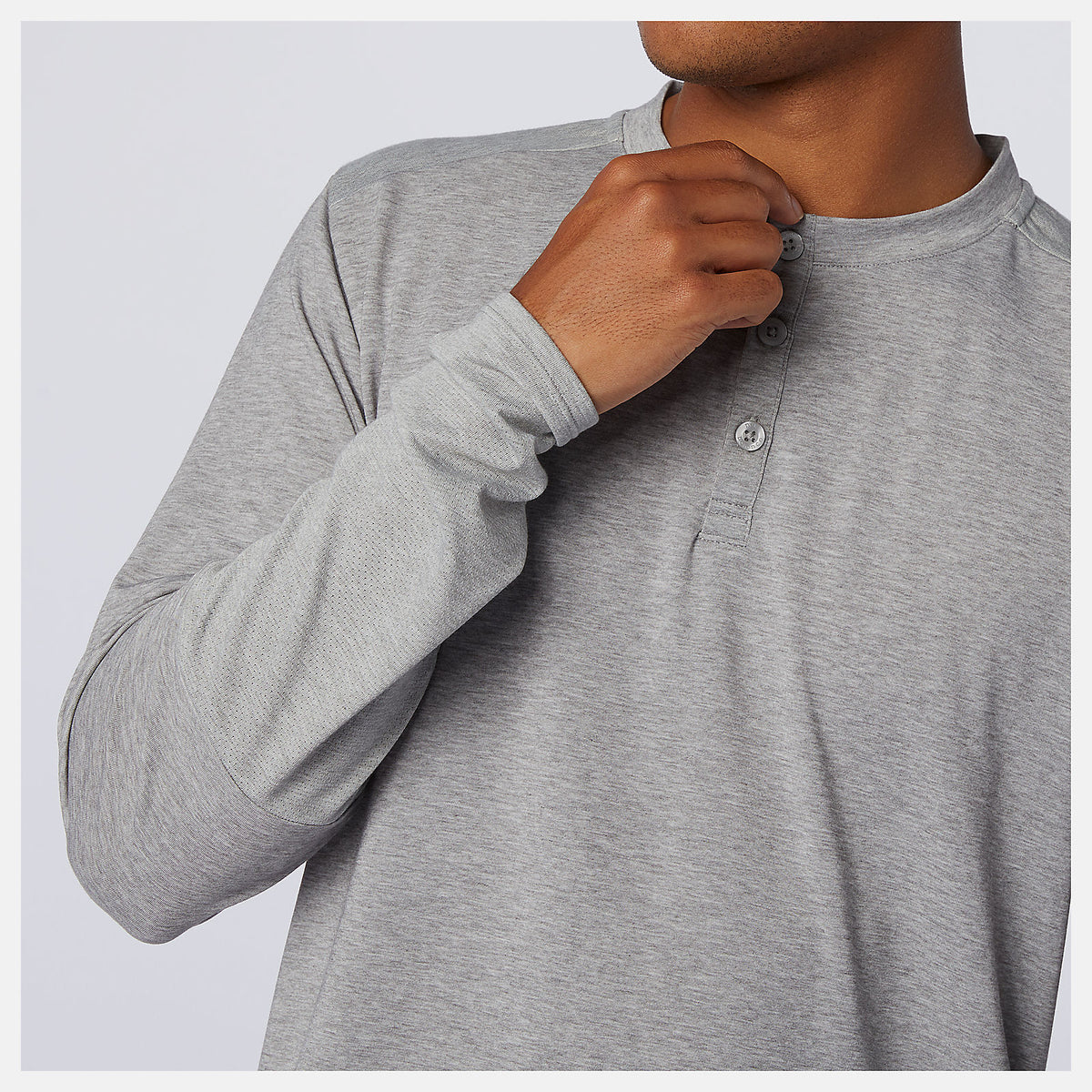 Men New Balance Fortitech Henley