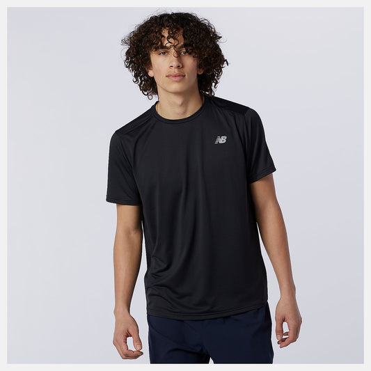 Men New Balance Accelerate Short Sleeve