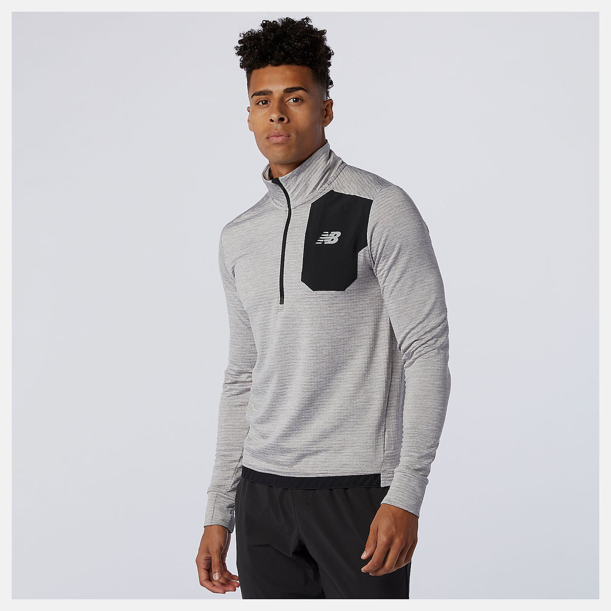 Men New Balance NB Heat Grid Half Zip