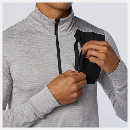 Men New Balance NB Heat Grid Half Zip