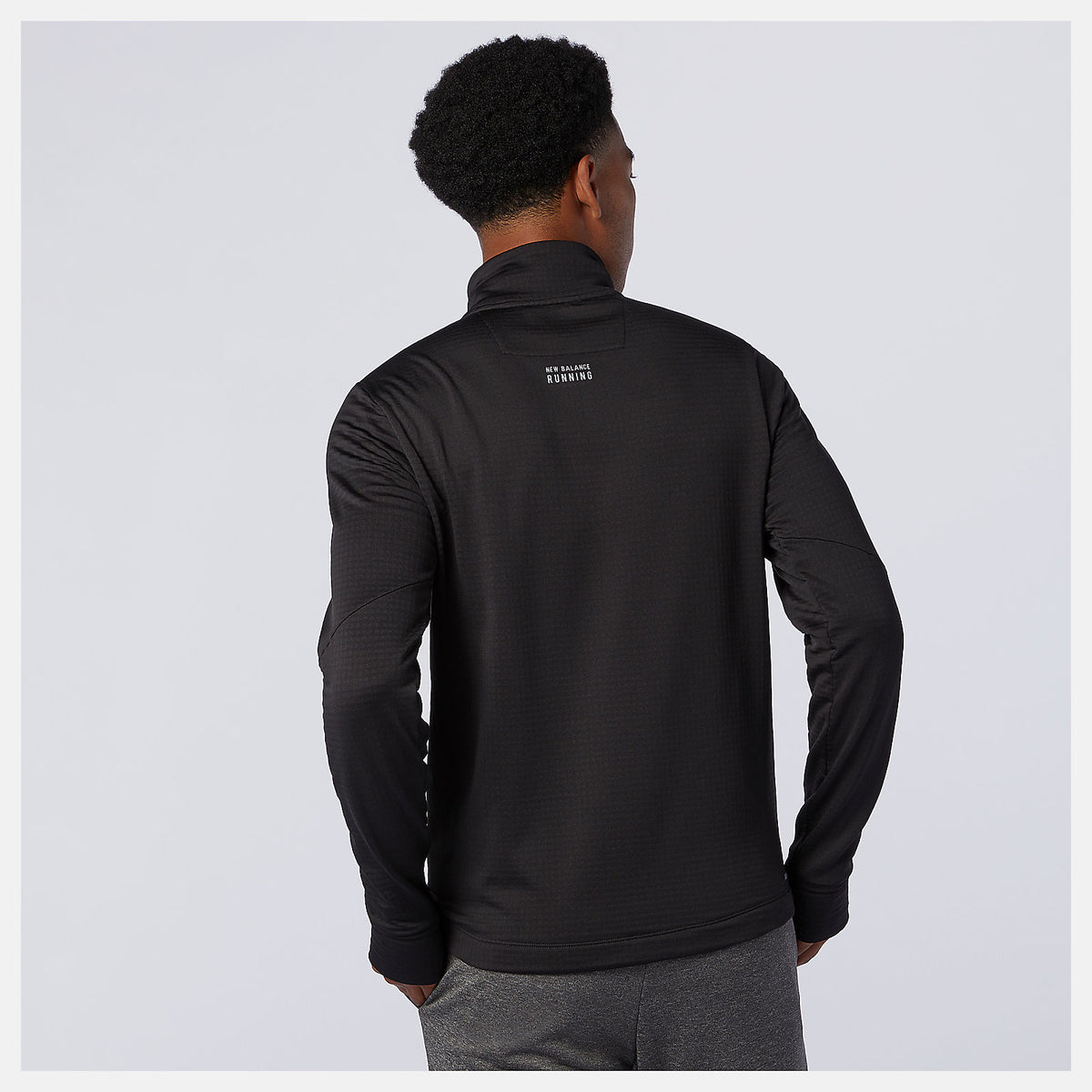 Men New Balance NB Heat Grid Half Zip