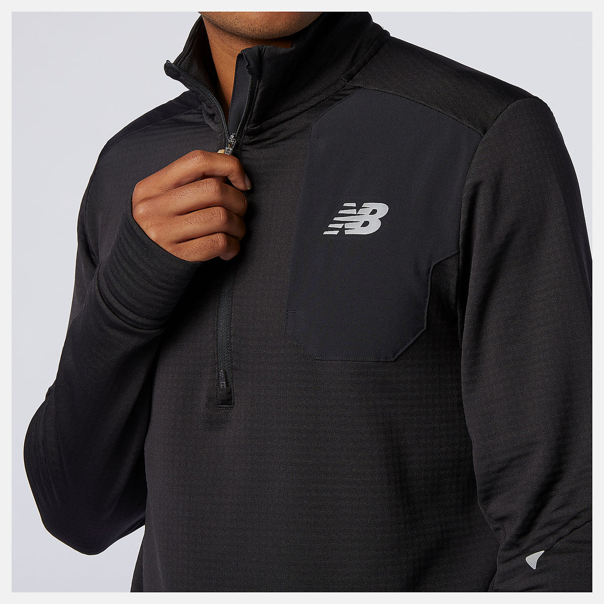 Men New Balance NB Heat Grid Half Zip