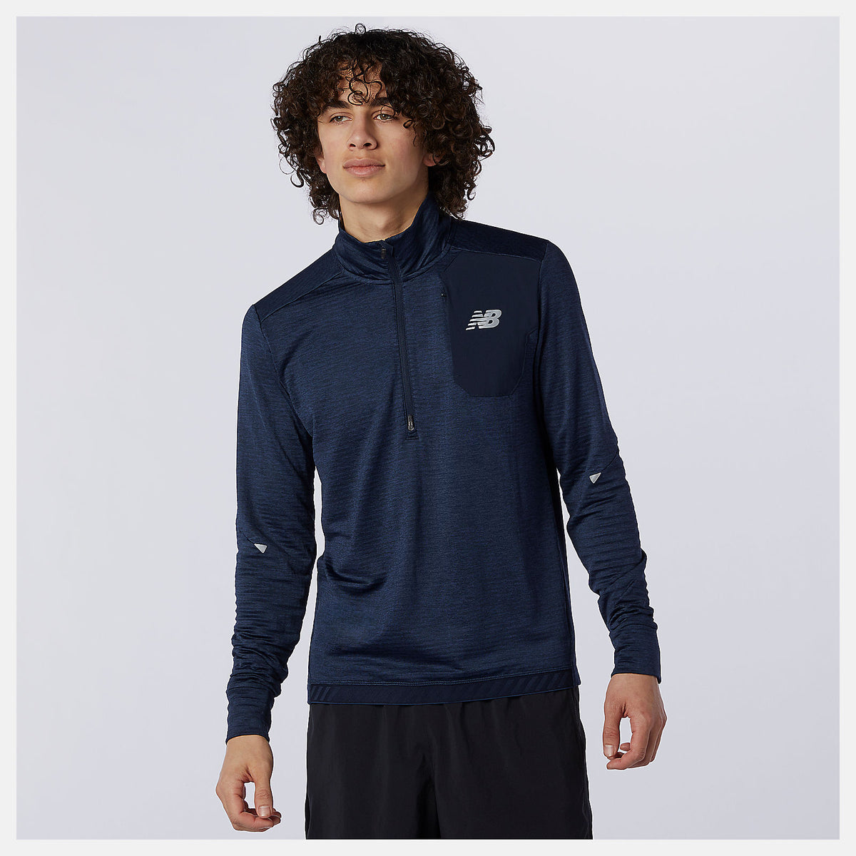 Men New Balance NB Heat Grid Half Zip