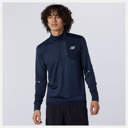Men New Balance NB Heat Grid Half Zip