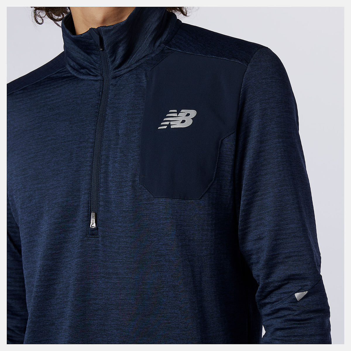 Men New Balance NB Heat Grid Half Zip