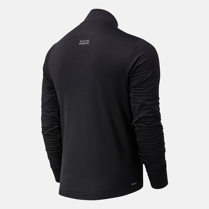 Men New Balance NYC Marathon Impact Run Grid Back Half Zip